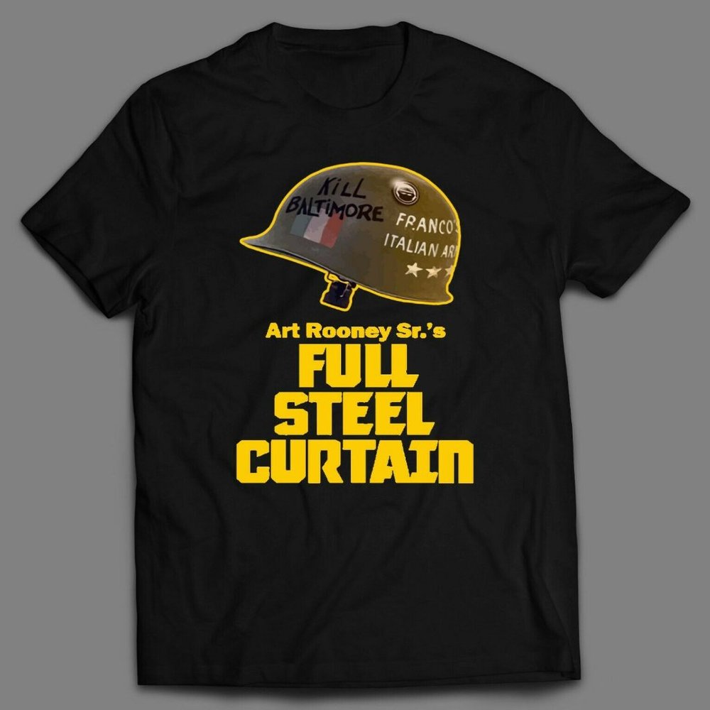 PITTSBURGH FULL STEEL CURTAIN FOOTBALL SHIRT